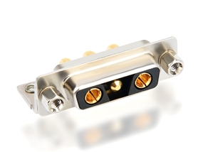 High current D-sub connector