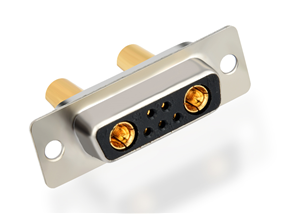 High current D-sub connector