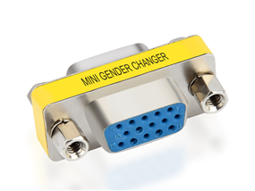 Mini Gender Changer D-Sub connector