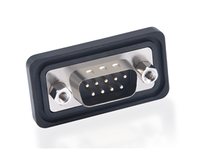Waterproof D-sub connector