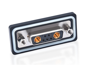 Waterproof D-sub connector